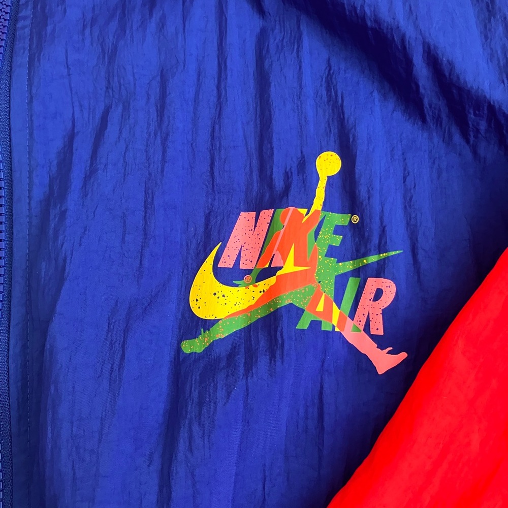 Nike Vintage Classic Air Jordan Jumpman Classic Colorblock Jacket - Picture 5 of 6